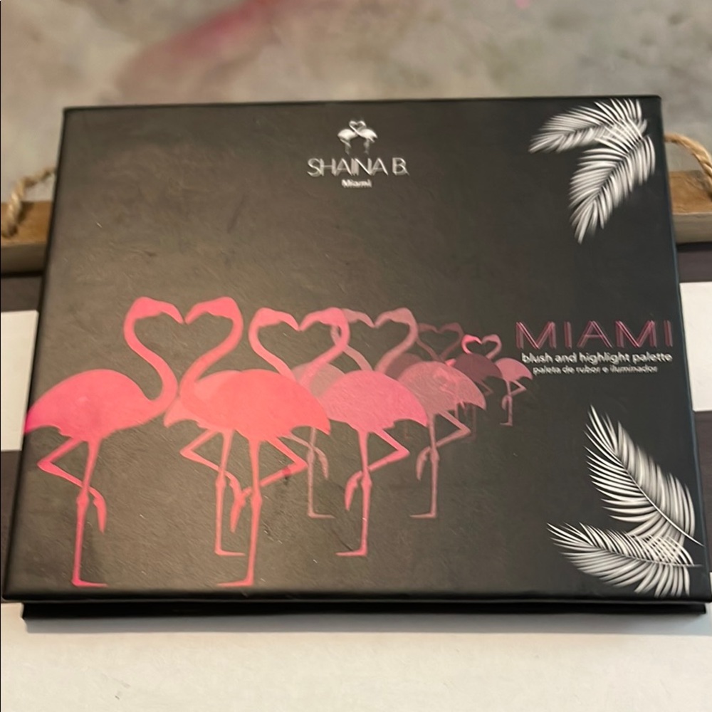 Shaina B Miami Blush and Highlight Palette